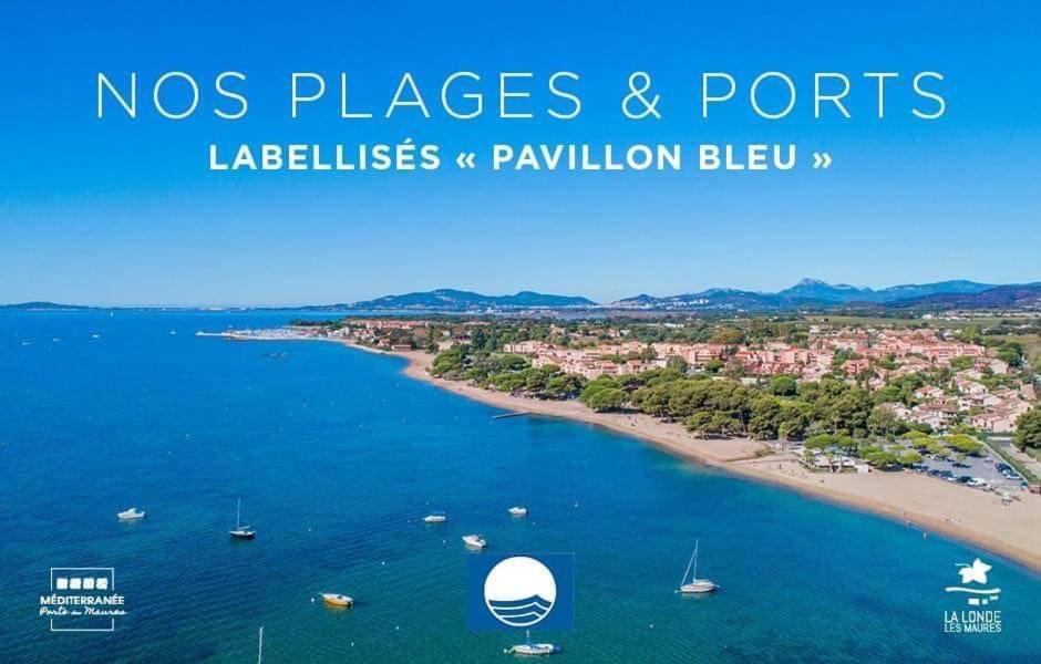 Coquet Studio Avec Belle Terrasse Apartamento La Londe-les-Maures Exterior foto